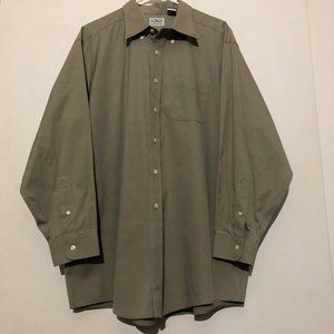 LL Bean Long Sleeve Button Down | sz 17 1/2 x 33